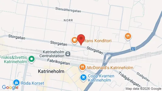 Bostadsrätter till salu i Katrineholm - Bild från Google Street View
