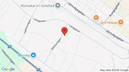 Bostadsrätter till salu i Sollefteå - Bild från Google Street View