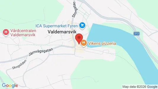 Lägenheter att hyra i Valdemarsvik - Bild från Google Street View