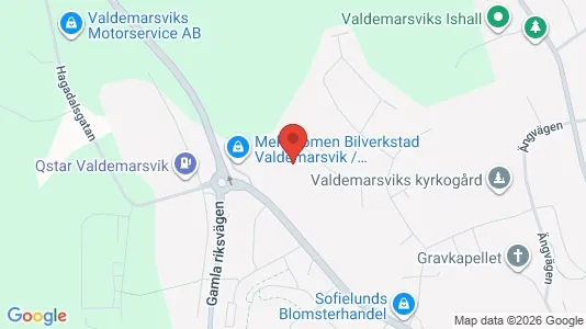 Lägenheter att hyra i Valdemarsvik - Bild från Google Street View