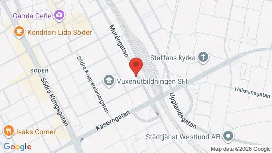 Lägenheter att hyra i Gävle - Bild från Google Street View