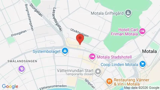 Lägenheter att hyra i Motala - Bild från Google Street View