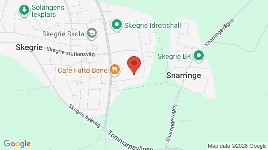 Bostadsrätter till salu i Trelleborg - kort over placeringen
