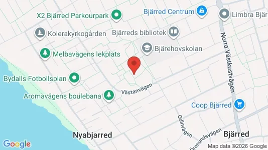 Lägenheter till salu i Lomma - kort over placeringen