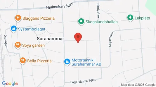 Bostadsrätter till salu i Surahammar - Bild från Google Street View