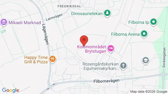Lägenheter till salu i Helsingborg - kort over placeringen