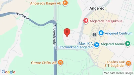 Bostadsrätter till salu i Angered - Bild från Google Street View