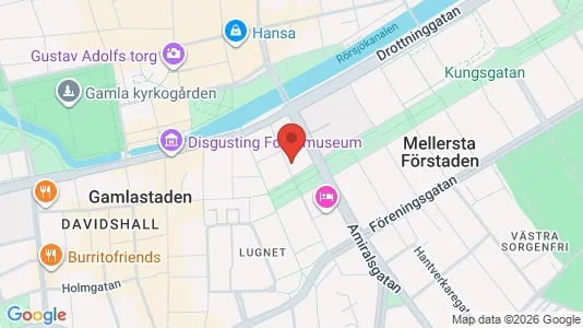 Lägenheter till salu i Malmö Centrum - kort over placeringen