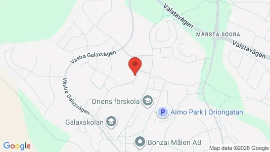 Bostadsrätter till salu i Sigtuna - kort over placeringen