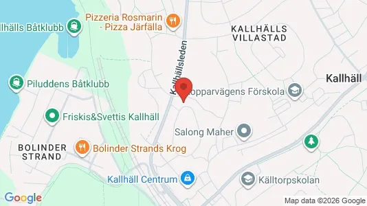Lägenheter till salu i Järfälla - kort over placeringen