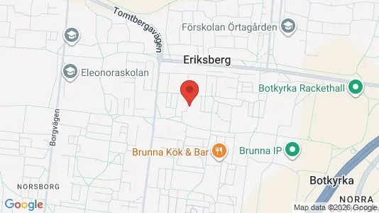 Bostadsrätter till salu i Botkyrka - kort over placeringen