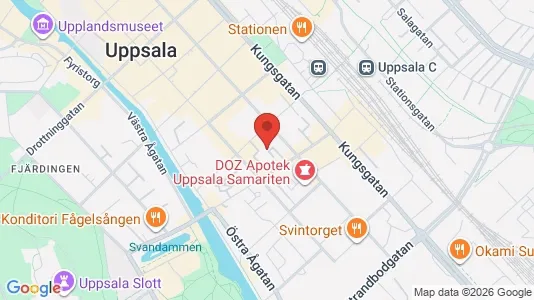 Lägenheter att hyra i Uppsala - Bild från Google Street View