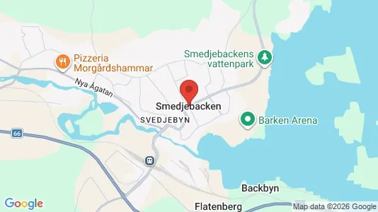 Lägenheter att hyra i Smedjebacken - Bild från Google Street View