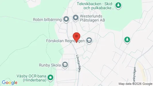 Bostadsrätter till salu i Upplands Väsby - kort over placeringen