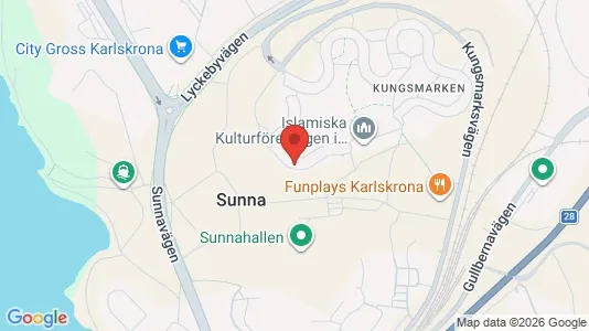 Lägenheter att hyra i Karlskrona - Bild från Google Street View