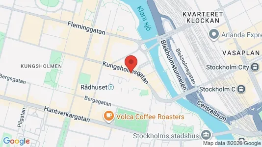 Lägenheter till salu i Kungsholmen - kort over placeringen