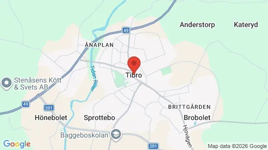 Lägenheter att hyra i Tibro - Bild från Google Street View
