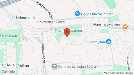 Lägenheter till salu i Söderort - kort over placeringen