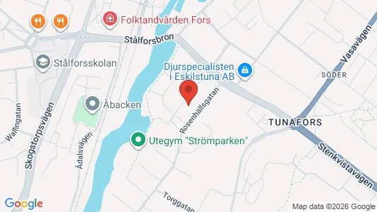 Bostadsrätter till salu i Eskilstuna - kort over placeringen
