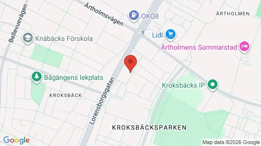 Bostadsrätter till salu i Hyllie - kort over placeringen
