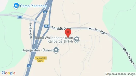 Lägenheter att hyra i Nynäshamn - kort over placeringen