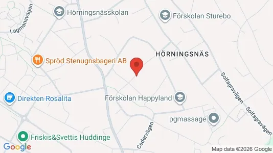 Lägenheter till salu i Huddinge - kort over placeringen