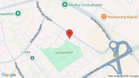Lägenheter att hyra i Norrköping - kort over placeringen