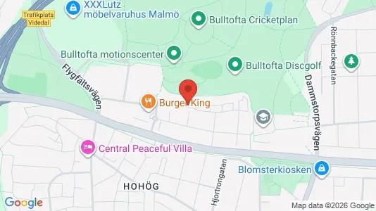 Lägenheter till salu i Malmö Centrum - kort over placeringen