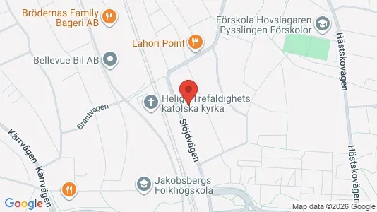 Bostadsrätter till salu i Järfälla - kort over placeringen