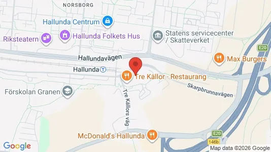 Bostadsrätter till salu i Botkyrka - kort over placeringen
