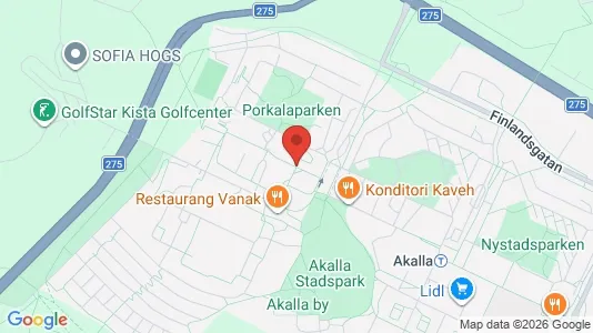 Bostadsrätter till salu i Västerort - kort over placeringen