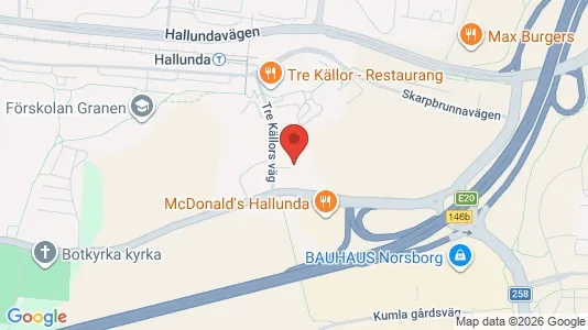 Bostadsrätter till salu i Botkyrka - kort over placeringen