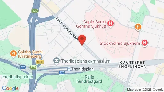 Lägenheter till salu i Kungsholmen - kort over placeringen