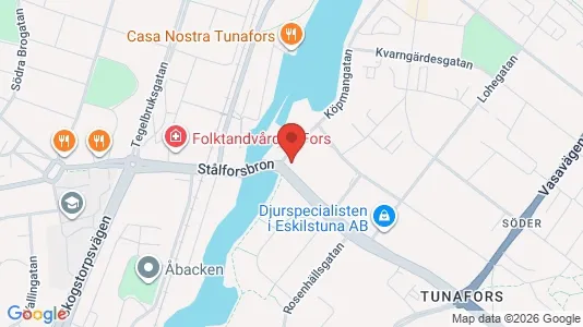 Bostadsrätter till salu i Eskilstuna - kort over placeringen