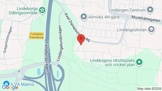 Lägenheter till salu i Malmö Centrum - kort over placeringen