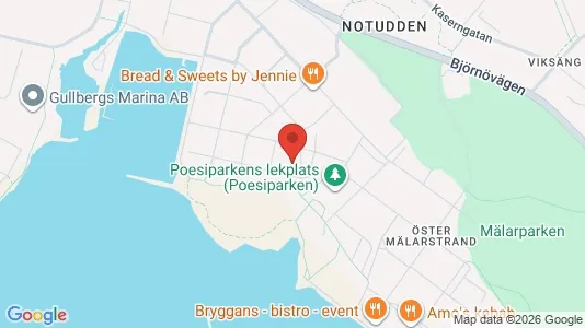 Lägenheter till salu i Västerås - kort over placeringen