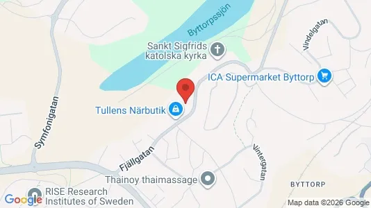 Lägenheter till salu i Borås - kort over placeringen