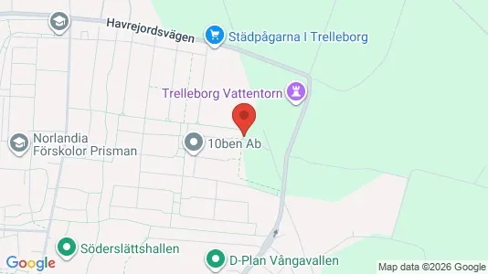 Lägenheter till salu i Trelleborg - kort over placeringen