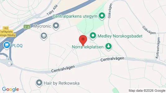 Lägenheter till salu i Danderyd - kort over placeringen