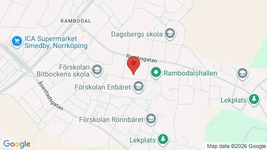 Lägenheter till salu i Norrköping - kort over placeringen