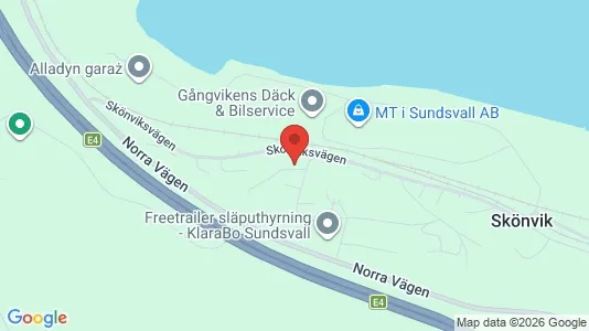 Lägenheter att hyra i Sundsvall - Bild från Google Street View