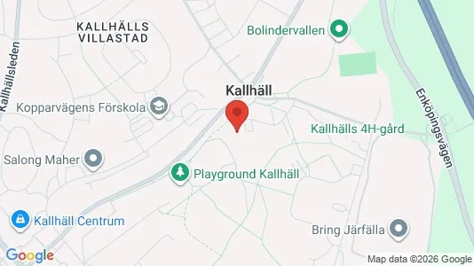 Bostadsrätter till salu i Järfälla - kort over placeringen
