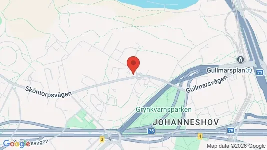 Bostadsrätter till salu i Hammarbyhamnen - kort over placeringen