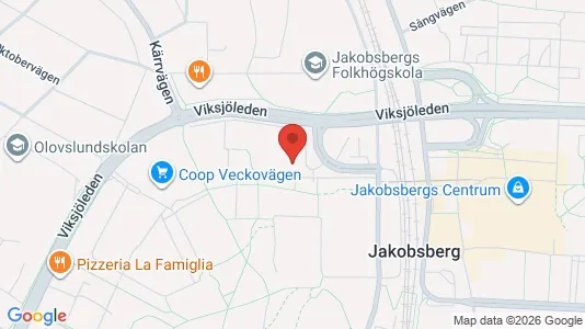 Bostadsrätter till salu i Järfälla - kort over placeringen