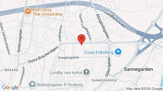 Lägenheter att hyra i Västra hisingen - kort over placeringen