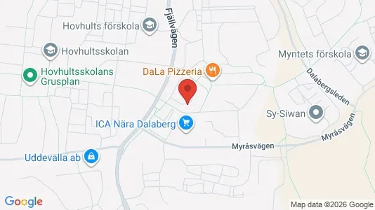 Bostadsrätter till salu i Uddevalla - kort over placeringen