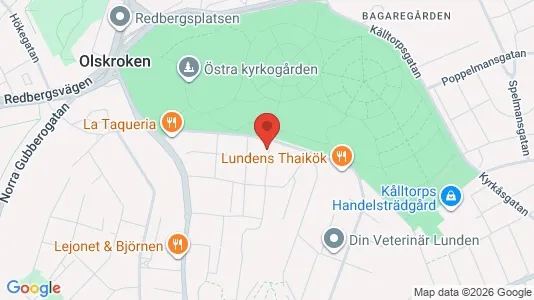 Lägenheter till salu i Örgryte-Härlanda - kort over placeringen