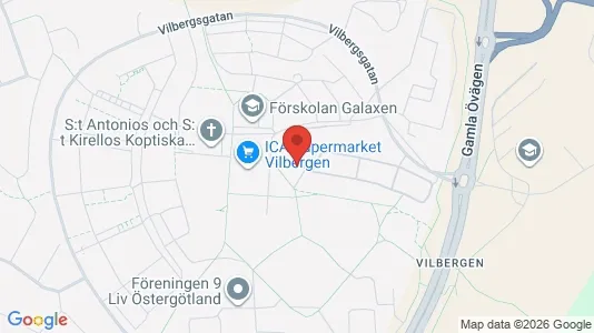 Lägenheter att hyra i Norrköping - kort over placeringen