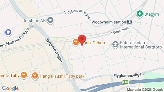 Lägenheter till salu i Vallentuna - kort over placeringen