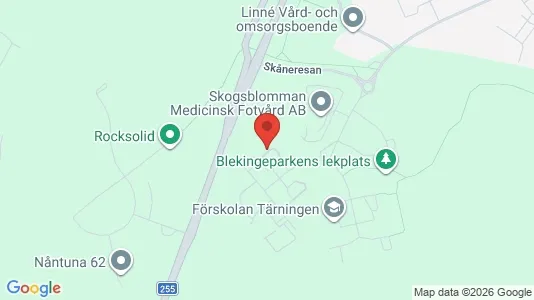 Bostadsrätter till salu i Uppsala - kort over placeringen